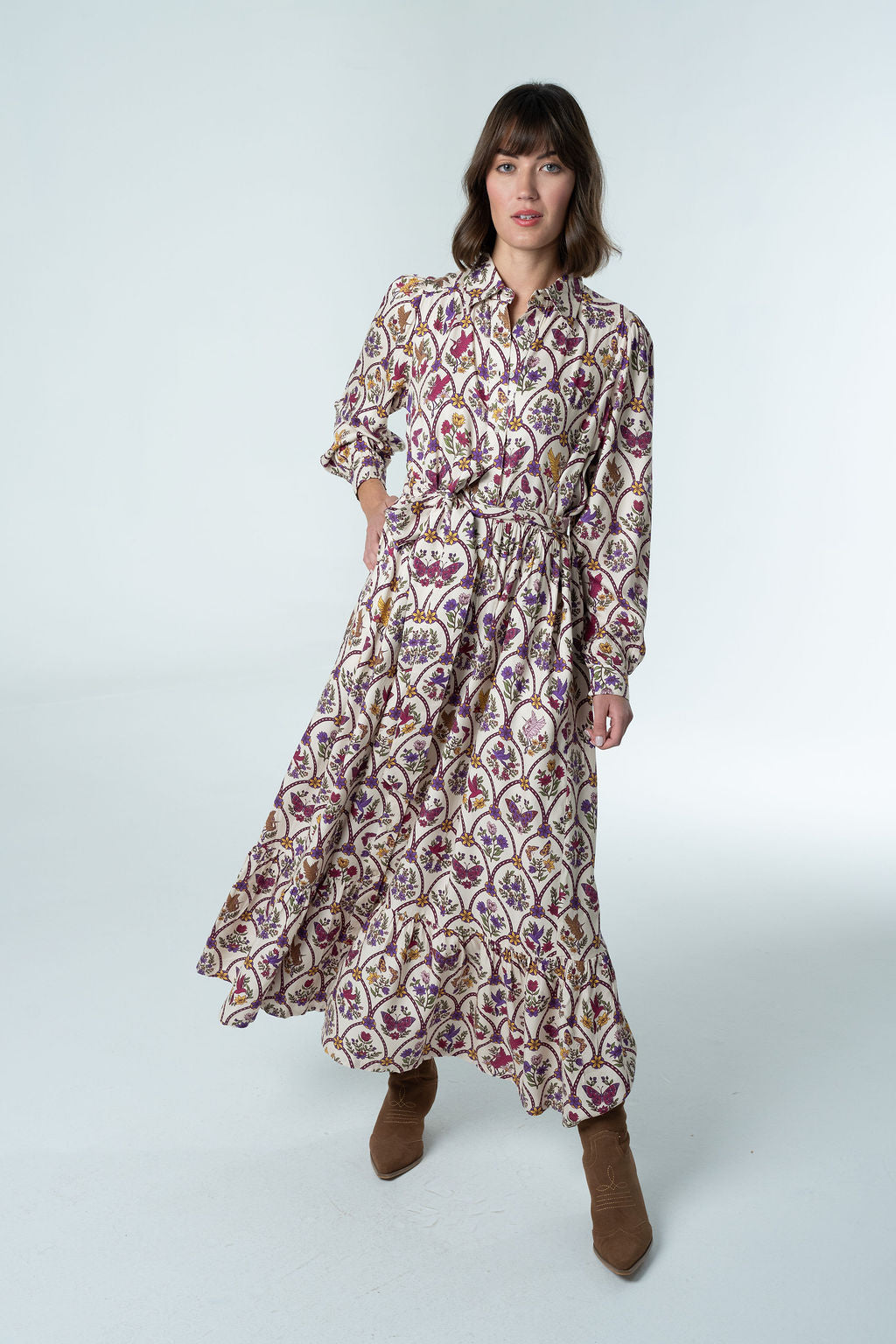 Dakota Maxi Dress-Briton Court