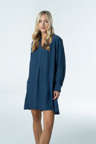 Margot Mini Dress – Crepe Polka Dot-Briton Court