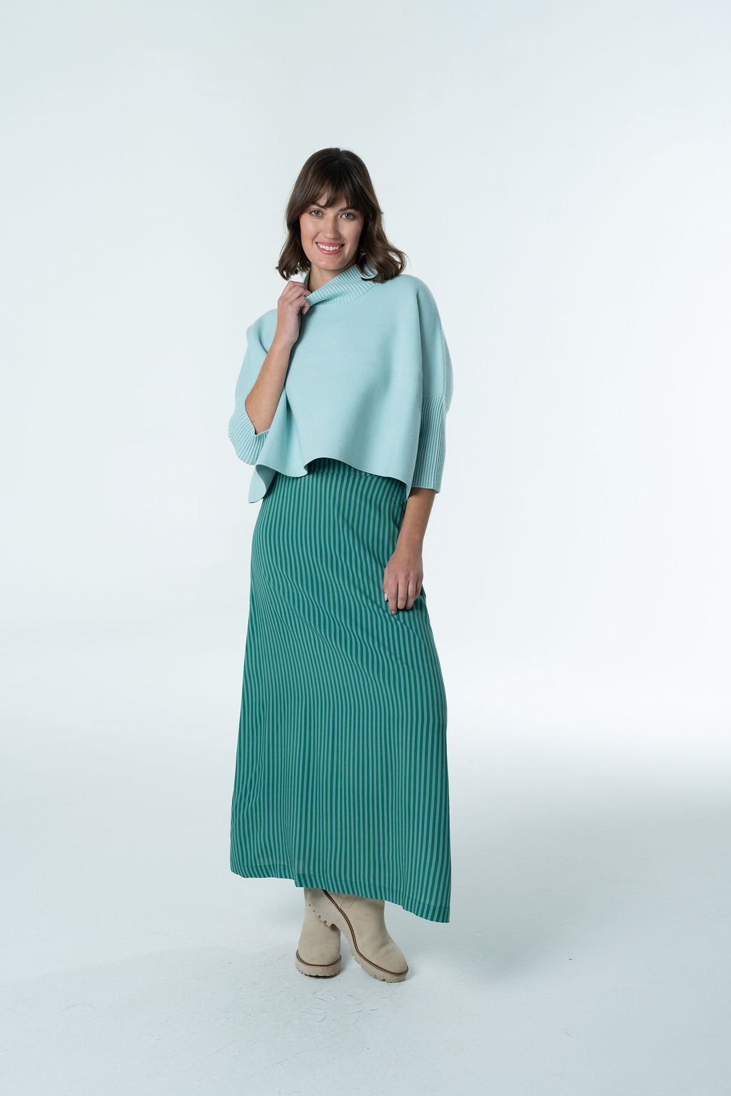 Tiffany Striped Skirt-Briton Court
