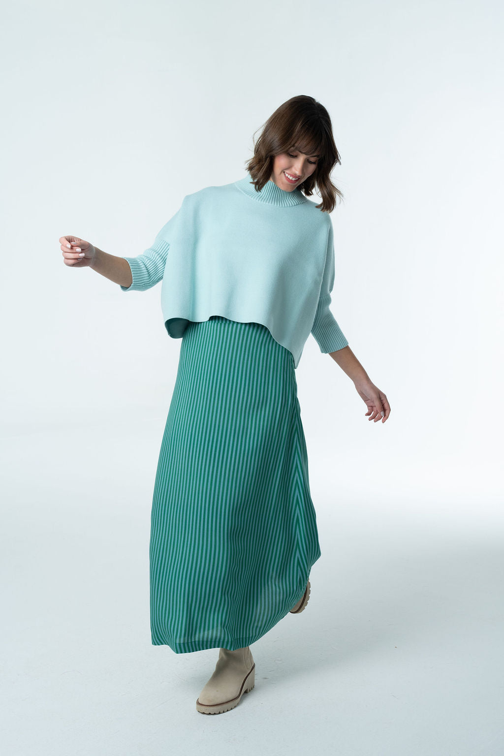 Tiffany Striped Skirt-Briton Court