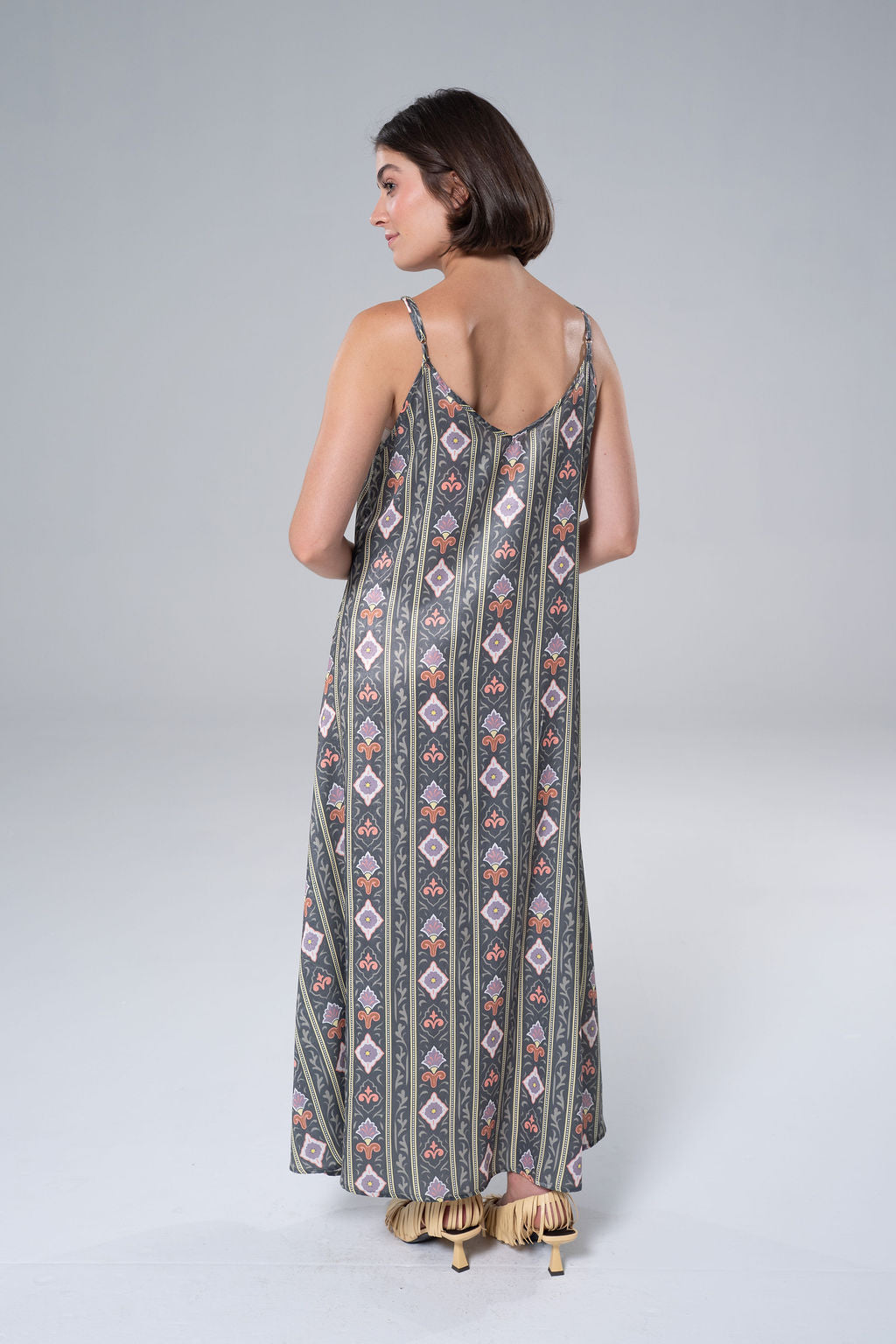 Camille Slip Dress- Heirloom Tile-Briton Court