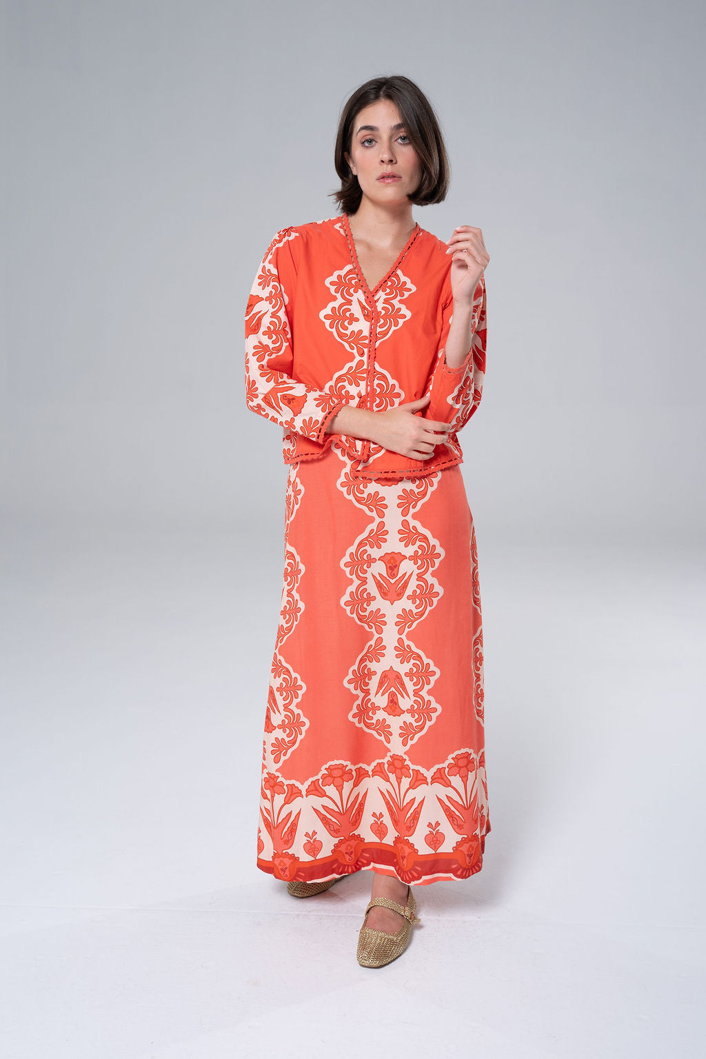 Tiffany Scroll Skirt-Briton Court