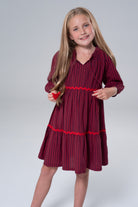Layla Striped Dress-Briton Court