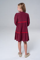 Layla Striped Dress-Briton Court