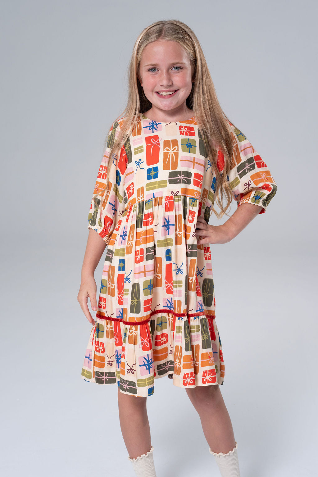 Hattie Presents Dress-Briton Court