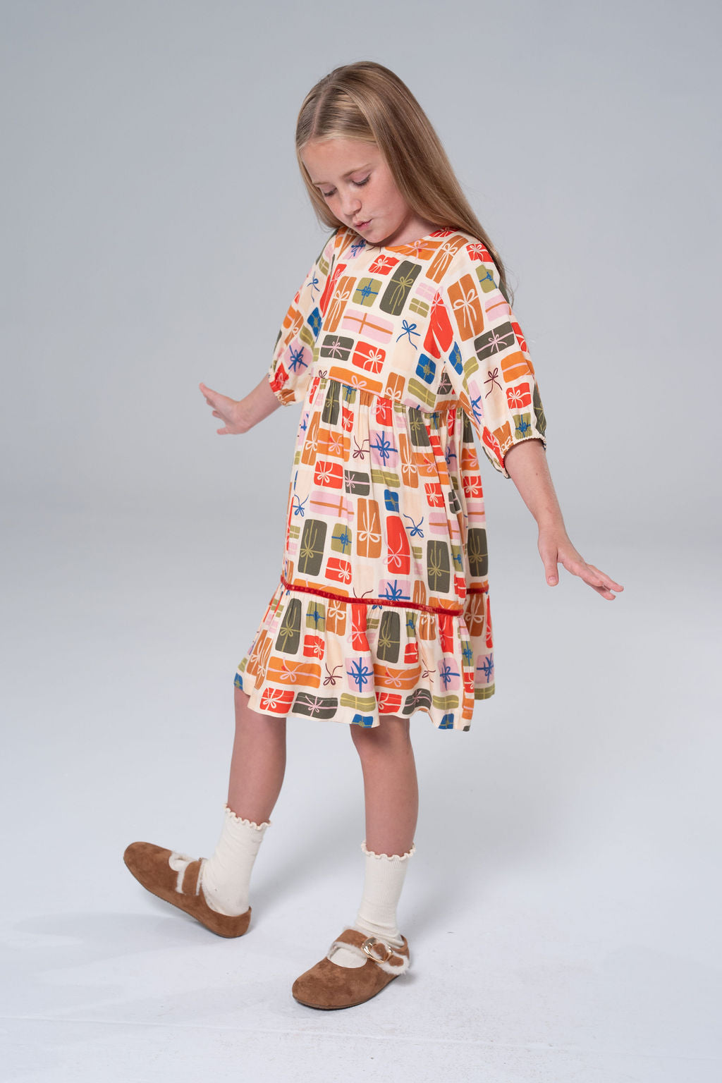 Hattie Presents Dress-Briton Court