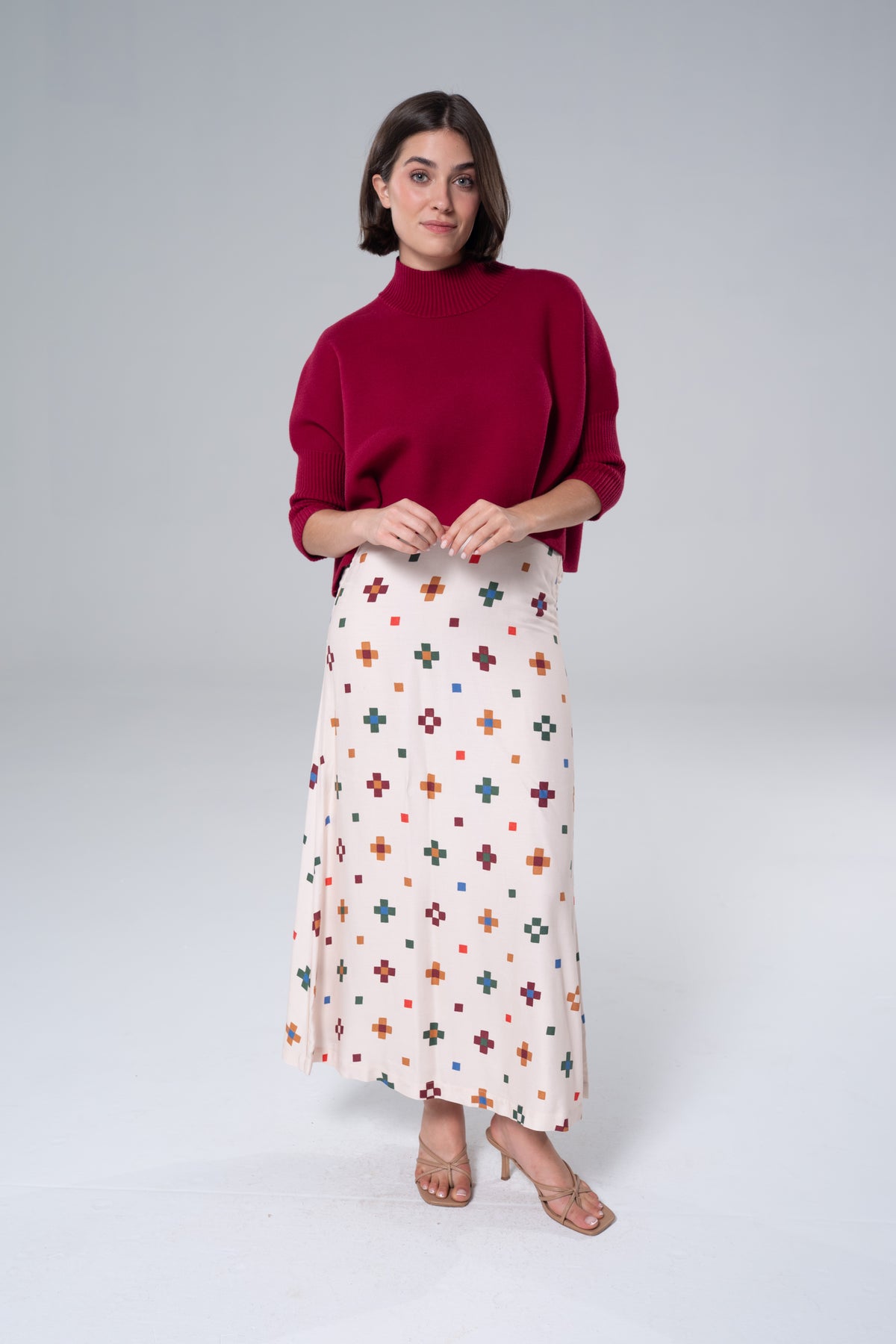 Tiffany Cream Skirt-Briton Court