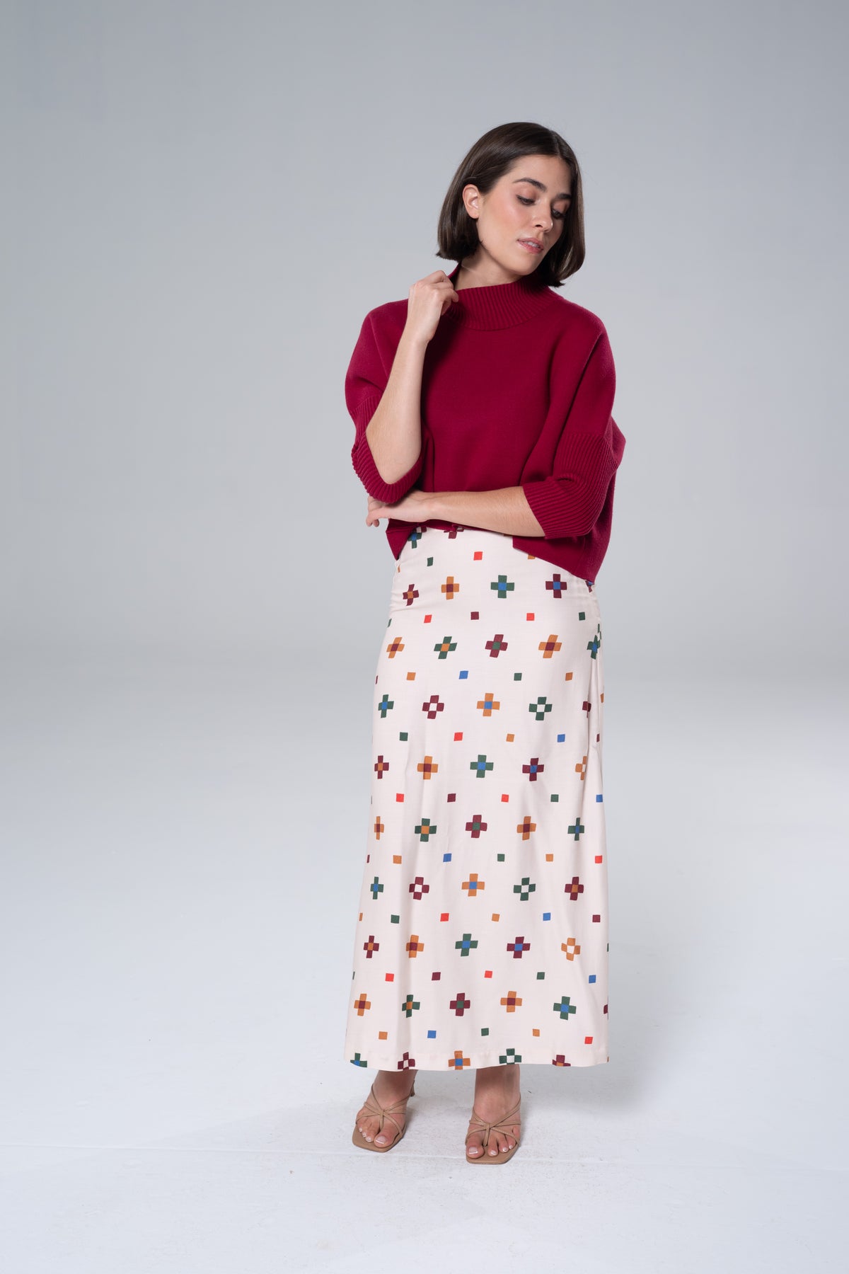 Tiffany Cream Skirt-Briton Court