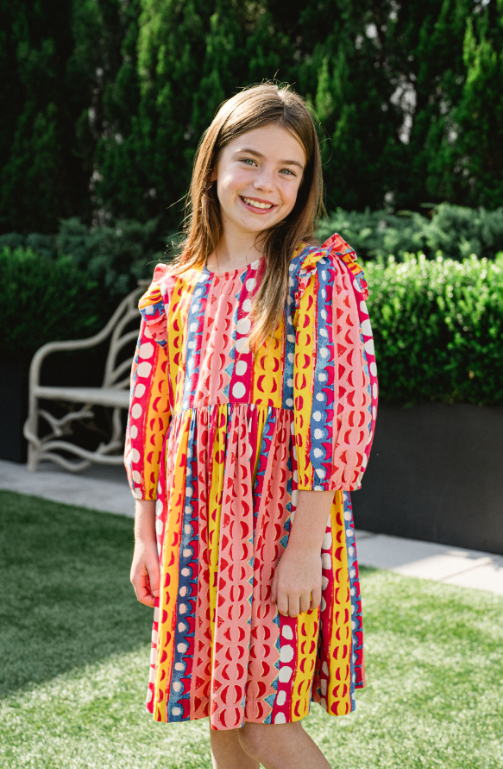 Girls Aspen Dress-Briton Court
