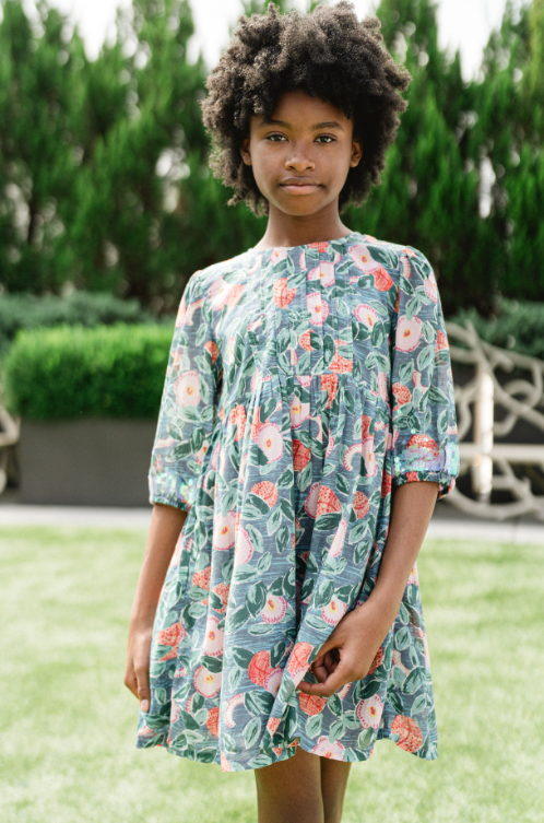 Girls Eva Dress-Briton Court