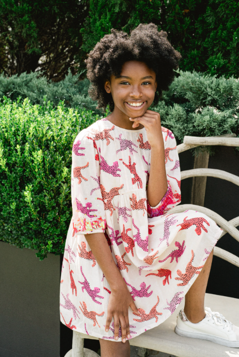 Girls Eva Dress-Briton Court