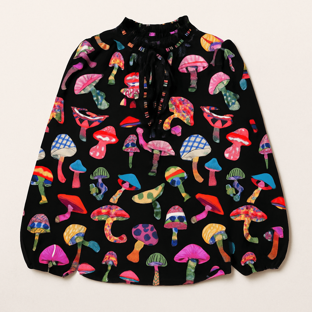 Nora Blouse - Mushroom-Briton Court