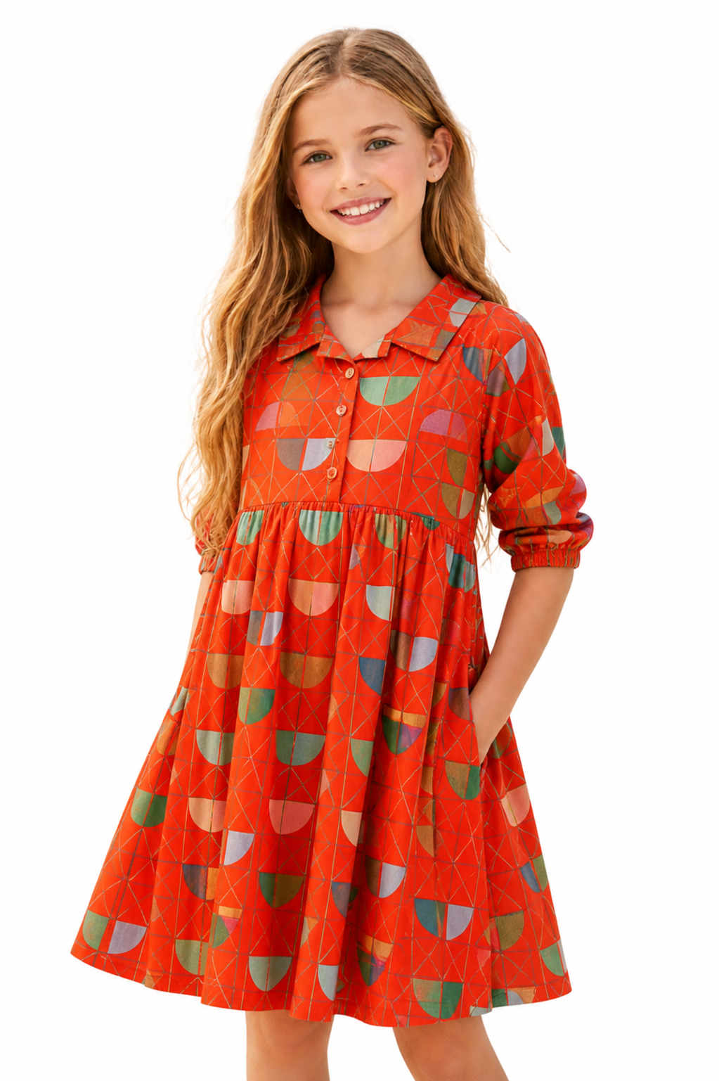 Glory Day Loflin x Briton Court - Girls Rachel Dress-Briton Court