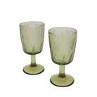 Olive Leaf Goblet - Set of 4-Briton Court