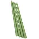 24 Extra Tall Pistachio Cream Taper Candle - 6 Packs of 4-Briton Court