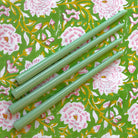 24 Extra Tall Pistachio Cream Taper Candle - 6 Packs of 4-Briton Court