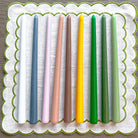 24 Extra Tall Pistachio Cream Taper Candle - 6 Packs of 4-Briton Court