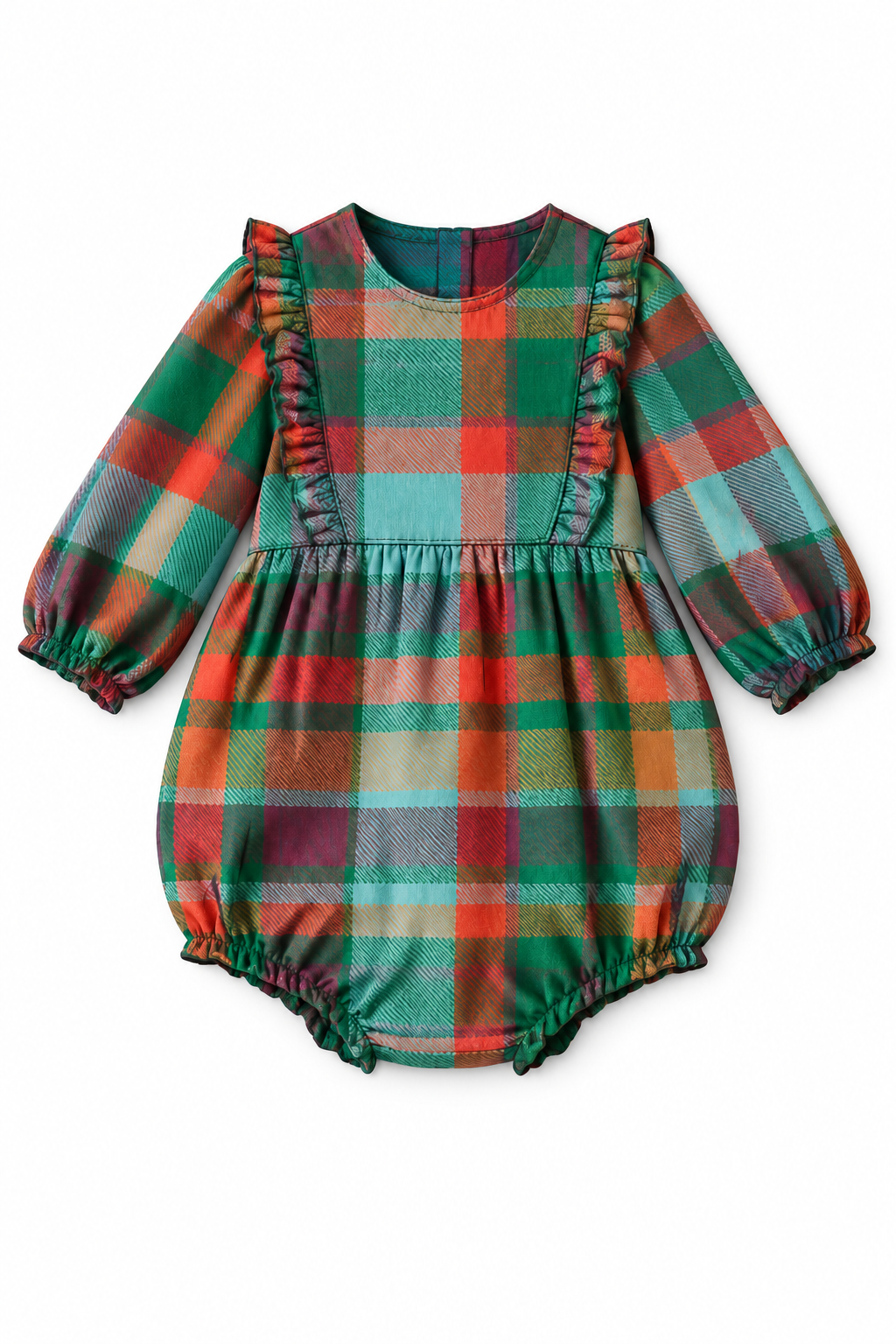 Kelly Plaid Bubble-Briton Court