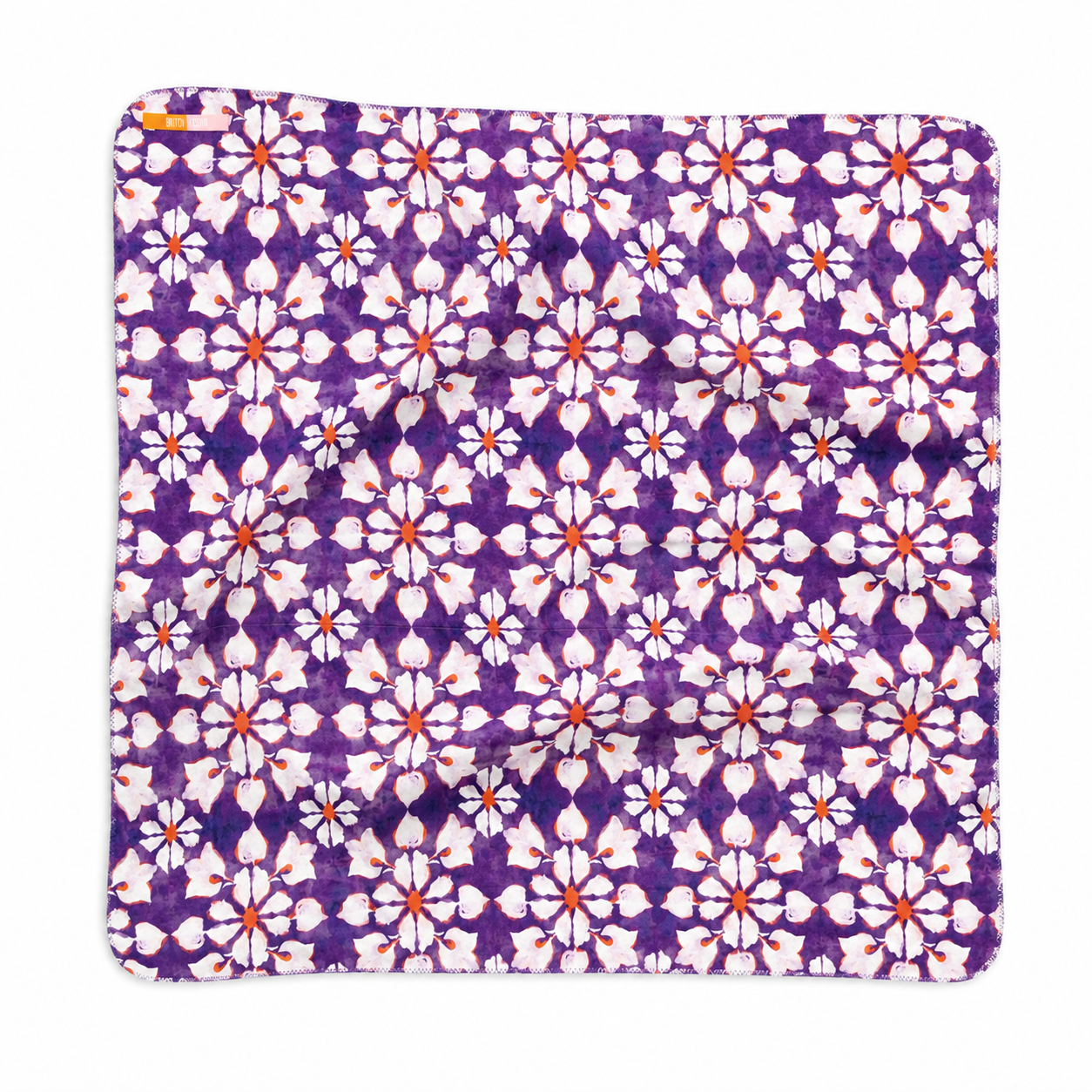 Gameday Purple & Orange Scarf-Briton Court