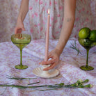 Sage Ribbed Coupe - Set of 4-Briton Court