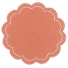 Salmon Sunset Placemat - Set of 4-Briton Court