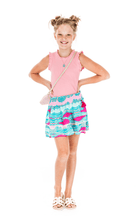 Girls Ruffle Heartbeat Mini Skirt-Briton Court