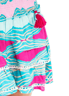 Girls Ruffle Heartbeat Mini Skirt-Briton Court