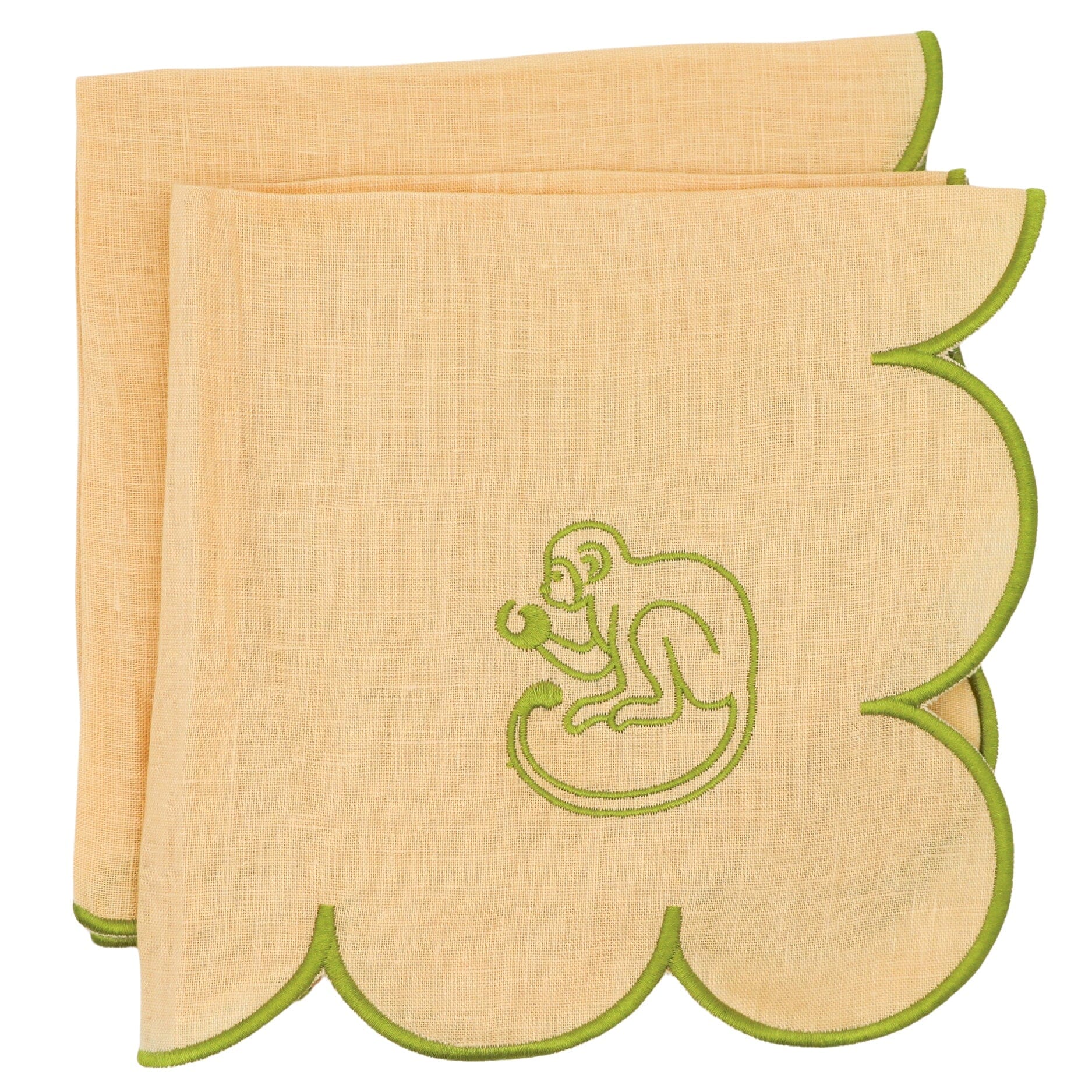 Sunlit Moss Napkin - Set of 4-Briton Court
