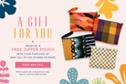 Fall Zipper Pouch — Gift with Purchase-Briton Court