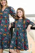 Woman and girl wearing Briton Court dresses