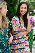 Women wearing Briton Court dresses