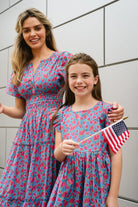 girls strawberry printed dress - briton court