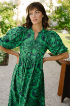 Jenny Emerald Maxi Dress-Briton Court
