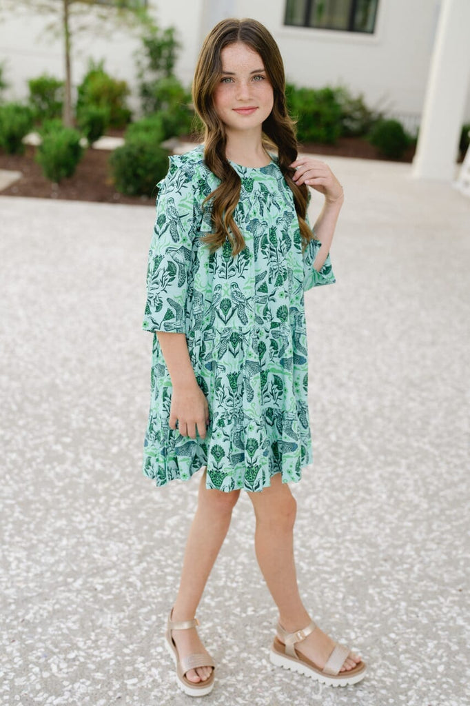 Cece Dress -Mint Jade-Briton Court