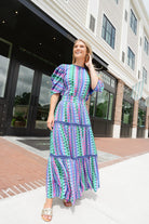 Savannah Maxi Skirt - Dahlia-Briton Court