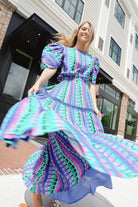 Savannah Maxi Skirt - Dahlia-Briton Court