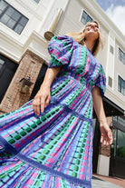 Savannah Maxi Skirt - Dahlia-Briton Court