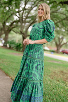 Savannah Maxi Skirt - Emerald-Briton Court