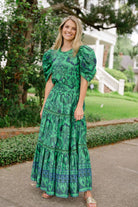 Savannah Maxi Skirt - Emerald-Briton Court