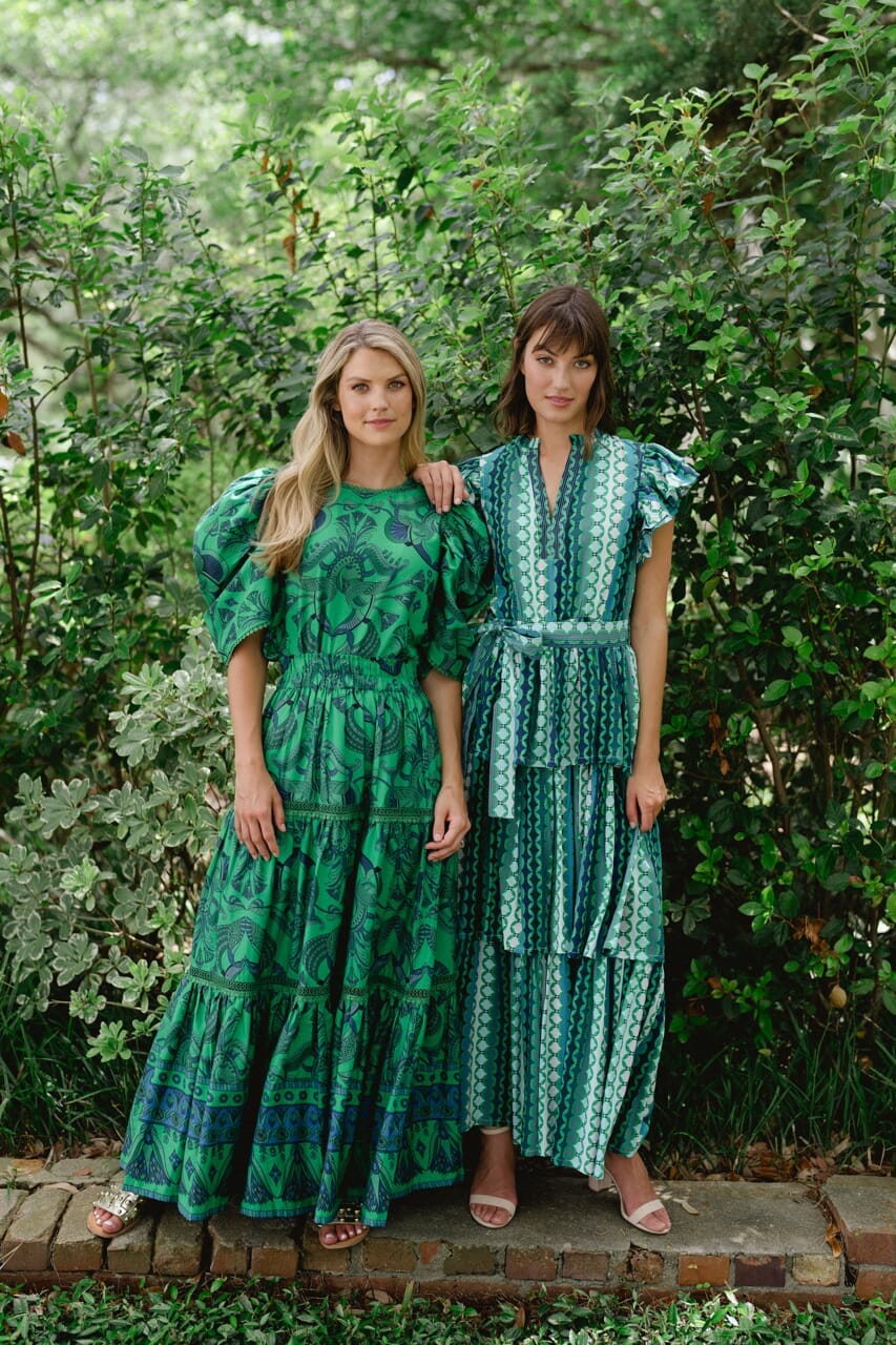 Isla Blouse- Emerald-Briton Court
