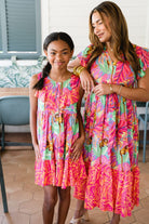printed midi dress - briton court