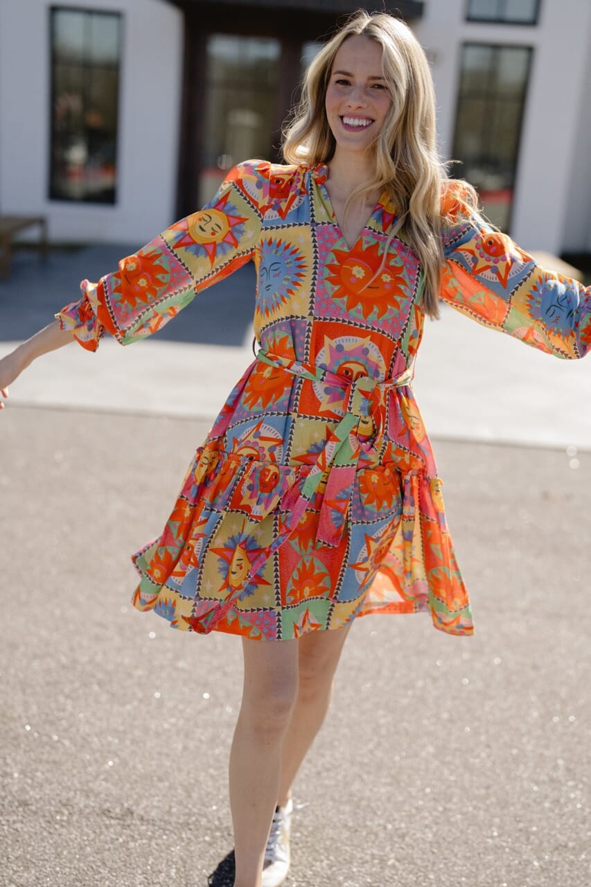 Evelyn Mini Dress-Briton Court