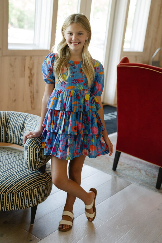 Girls Goldie Dress-Briton Court