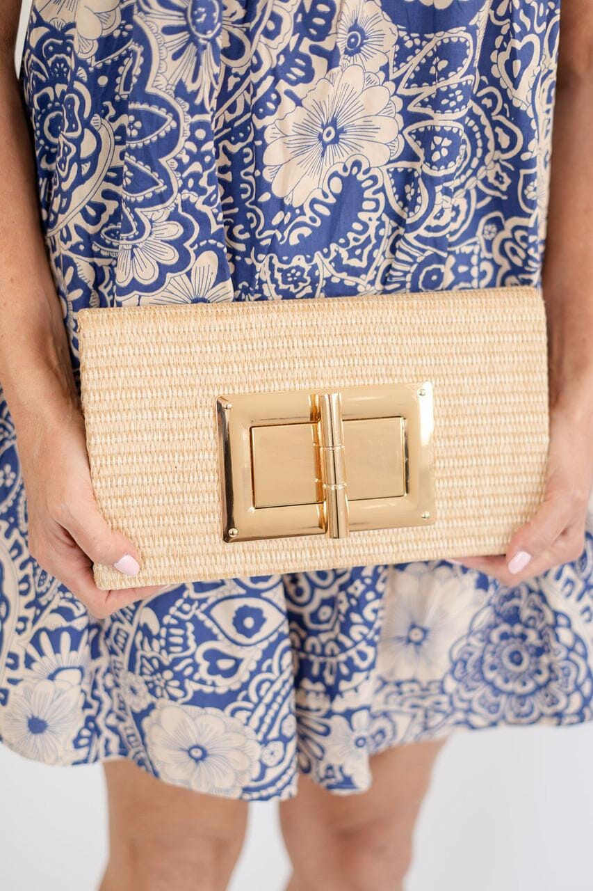 Lillian Clutch - Straw-Briton Court