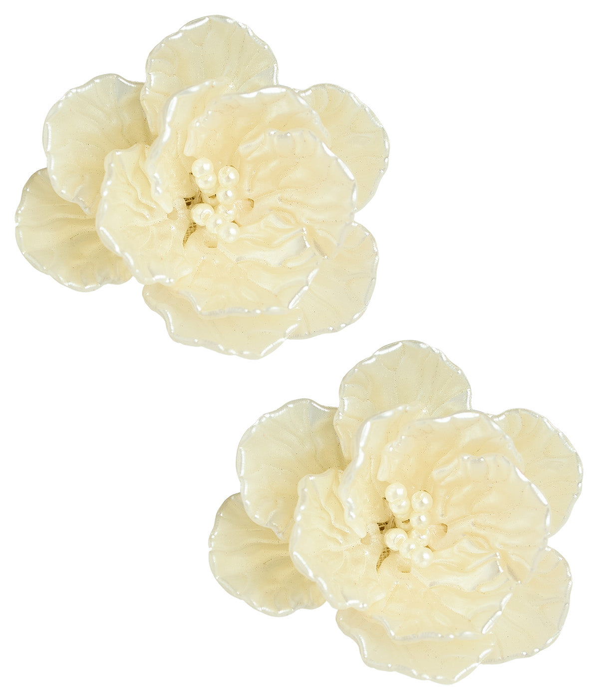 Jules Acrylic Flower Earring-Briton Court