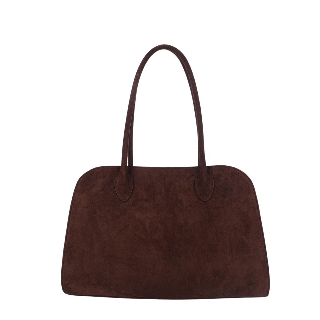 Megan - Faux Suede Medicine Bag-Briton Court