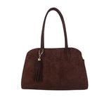 Megan - Faux Suede Medicine Bag-Briton Court