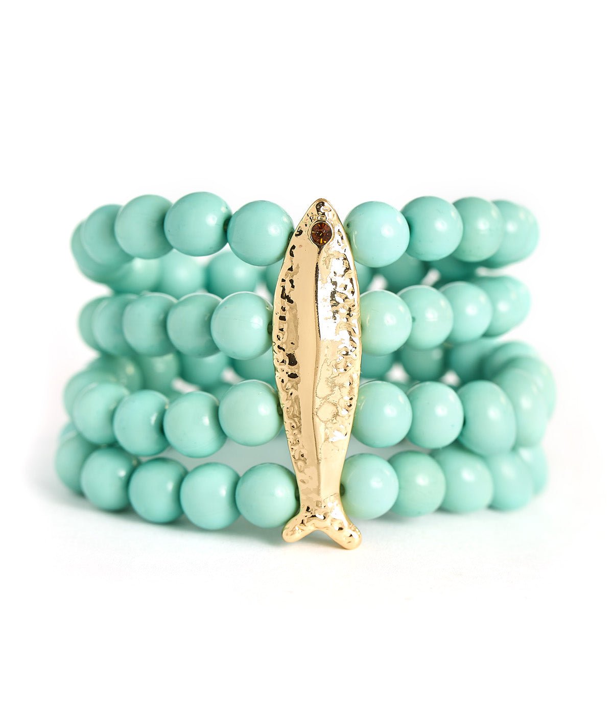 Morgan - Fish Bracelet - Blue-Briton Court
