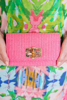 Pink Lilly Clutch-Briton Court