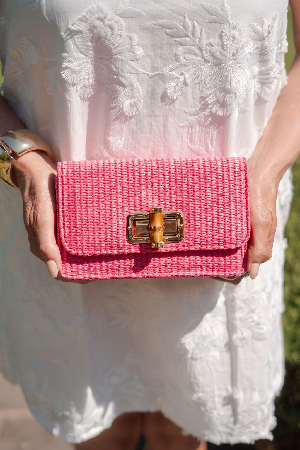 Pink Lilly Clutch-Briton Court